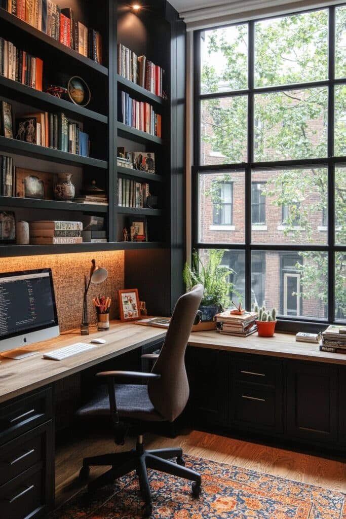 Slimline Desk for Narrow Spaces