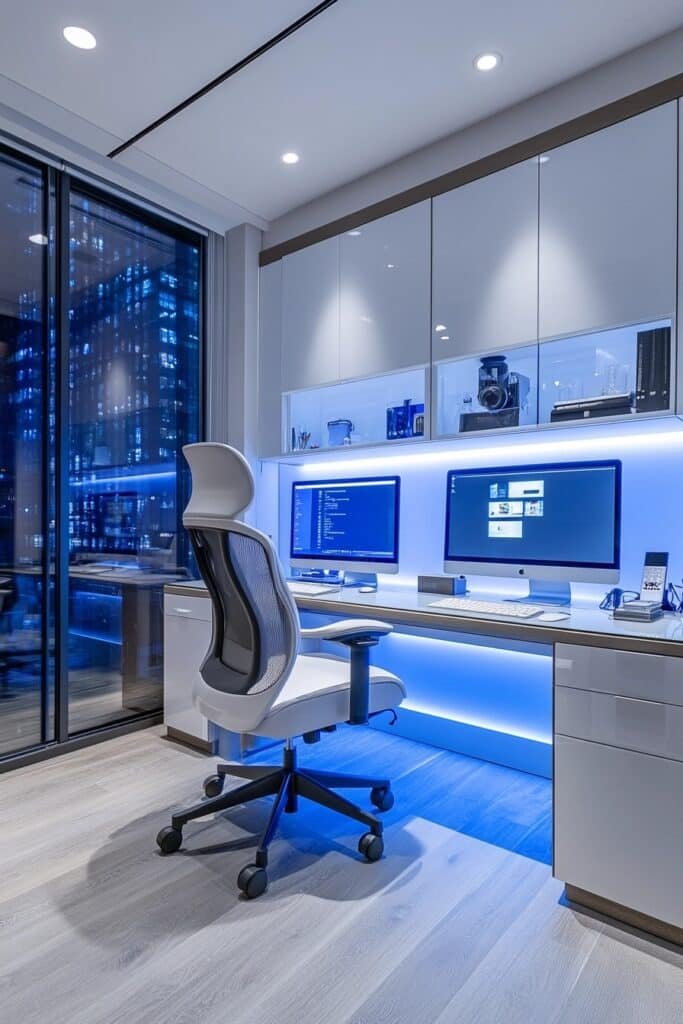 Smart Two-Person Home Office