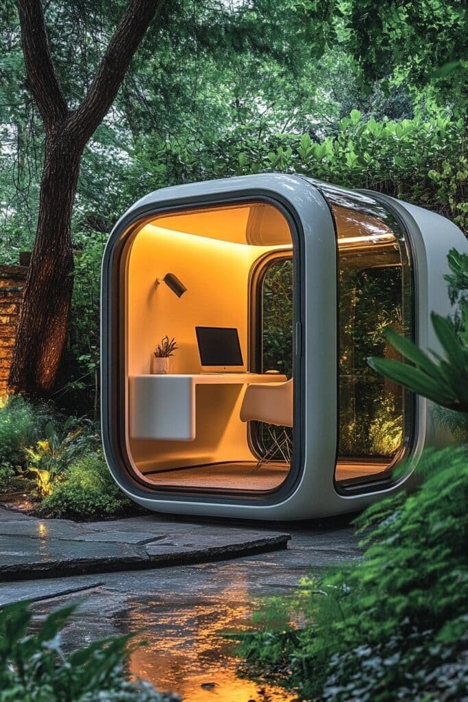 Stand-Alone Pod Office Layout