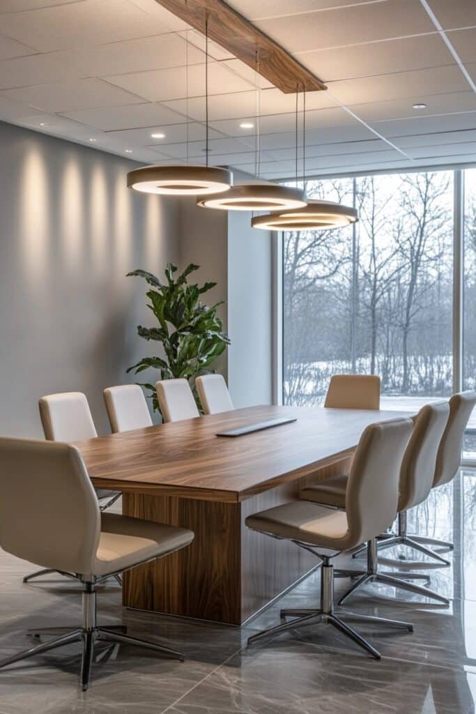 Streamlined Conference Room for Busy Offices