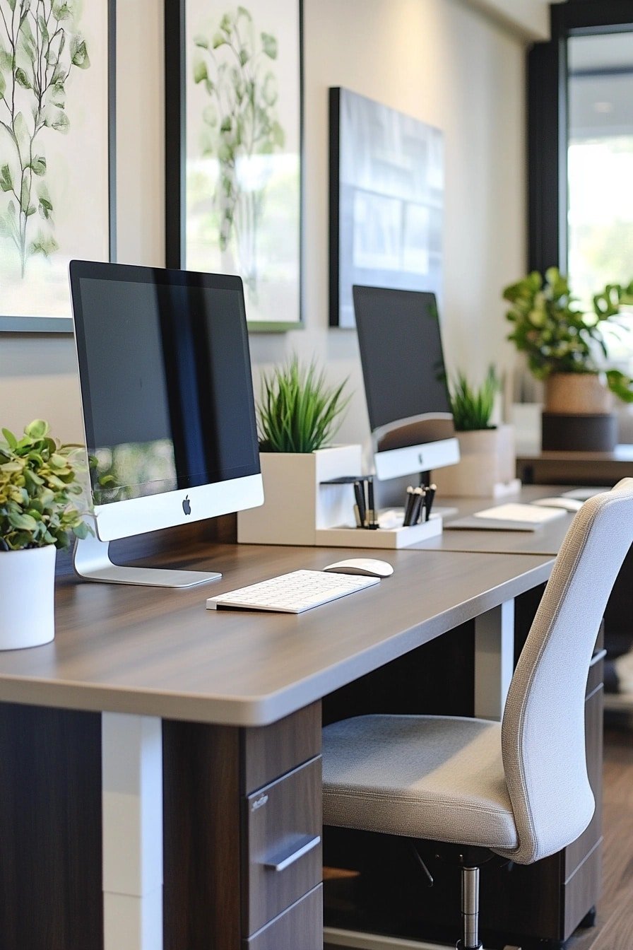 29 2 Desk Office Layout Ideas for Designing a Cozy and Collaborative ...