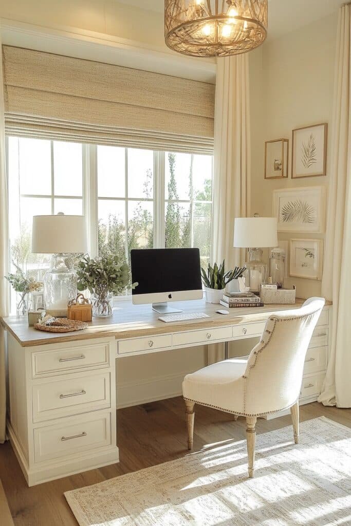 Tranquil Home Office Settings