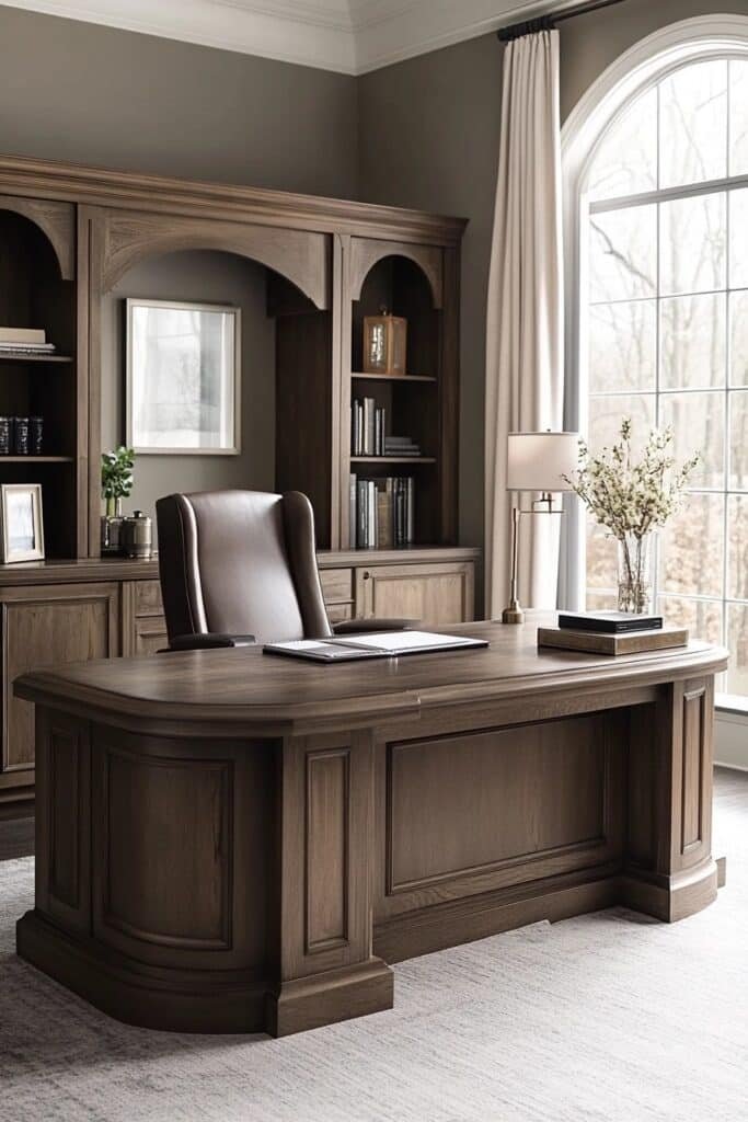 Transitional Home Office Decor