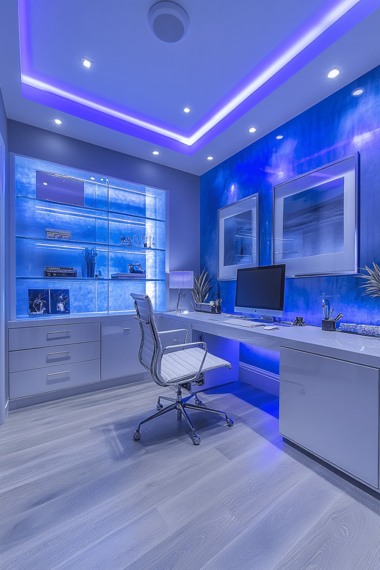 29 Basement Office Ideas to Turn Your Basement into a Productive Haven ...