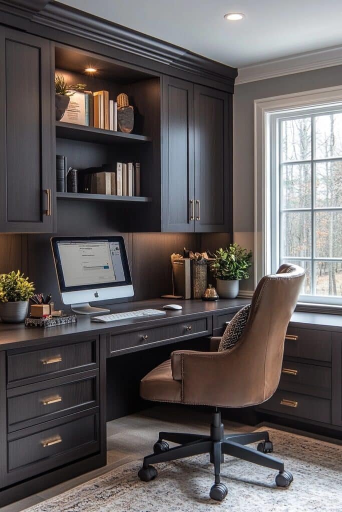 Versatile and Practical Home Office Layouts