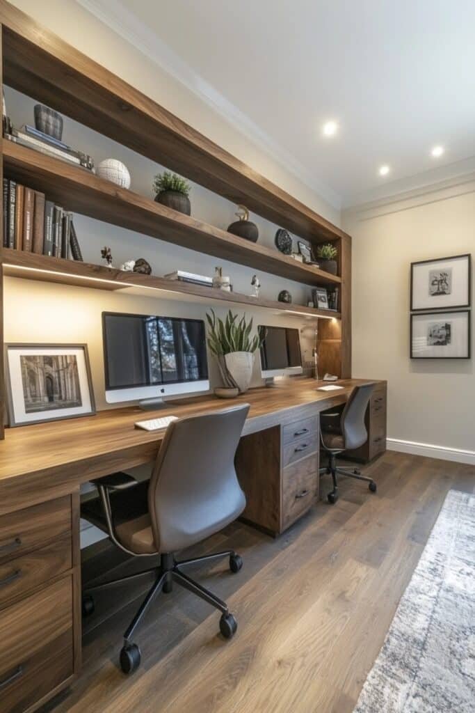 Wall-to-Wall Desk Design