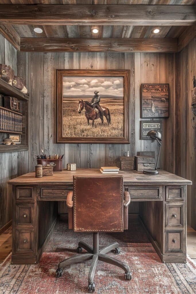 Wild West Cowboy Study Spot