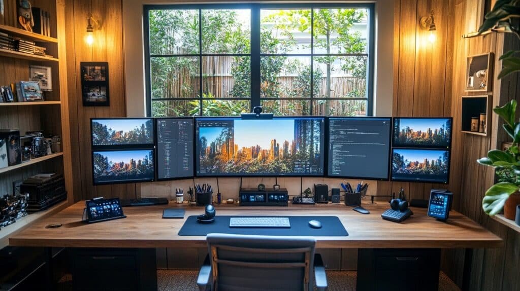 home office setup