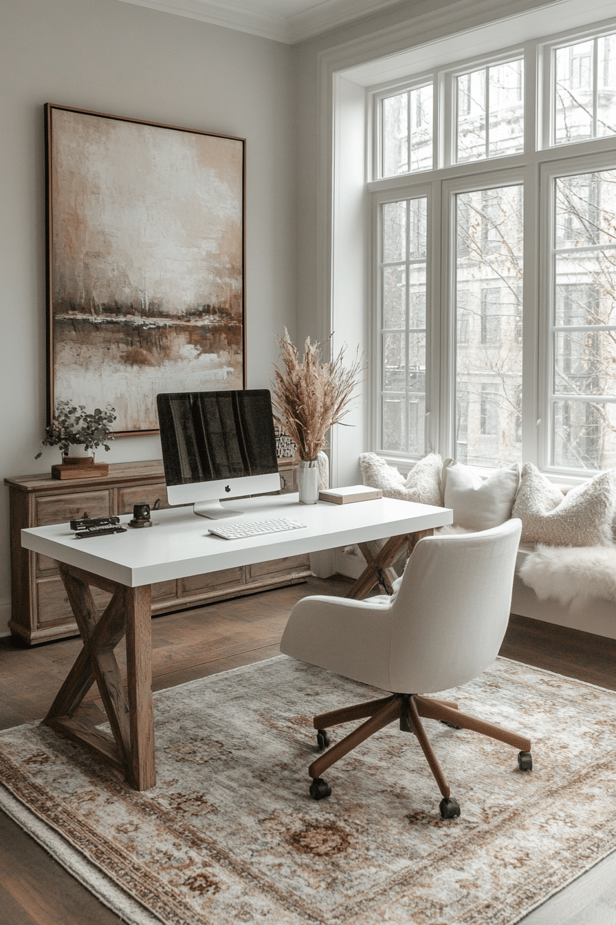 29 Desk in Living Room Ideas That Won’t Compromise Aesthetics