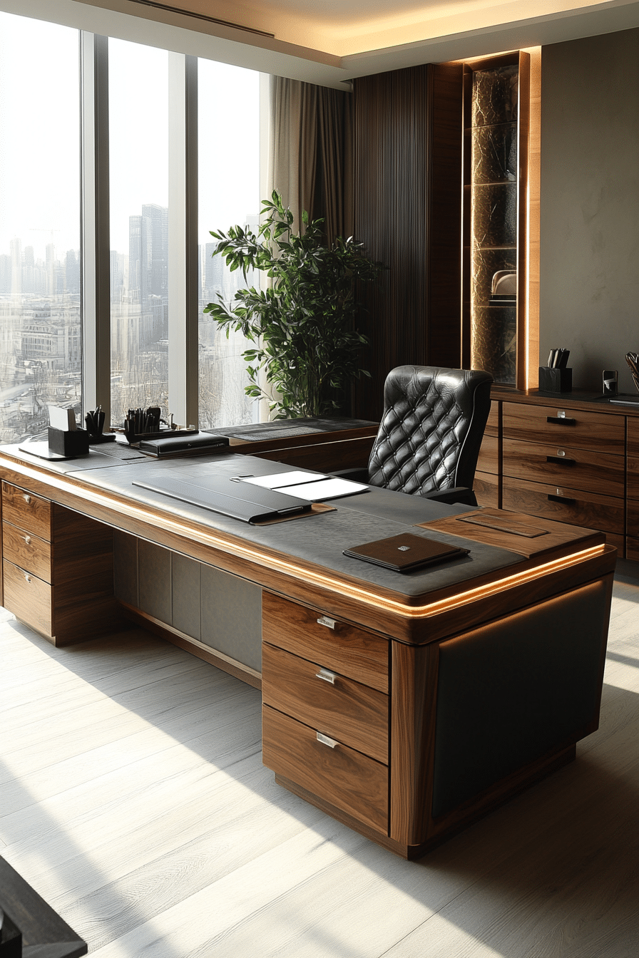 29 Desk With Drawers That Maximize Storage and Organization