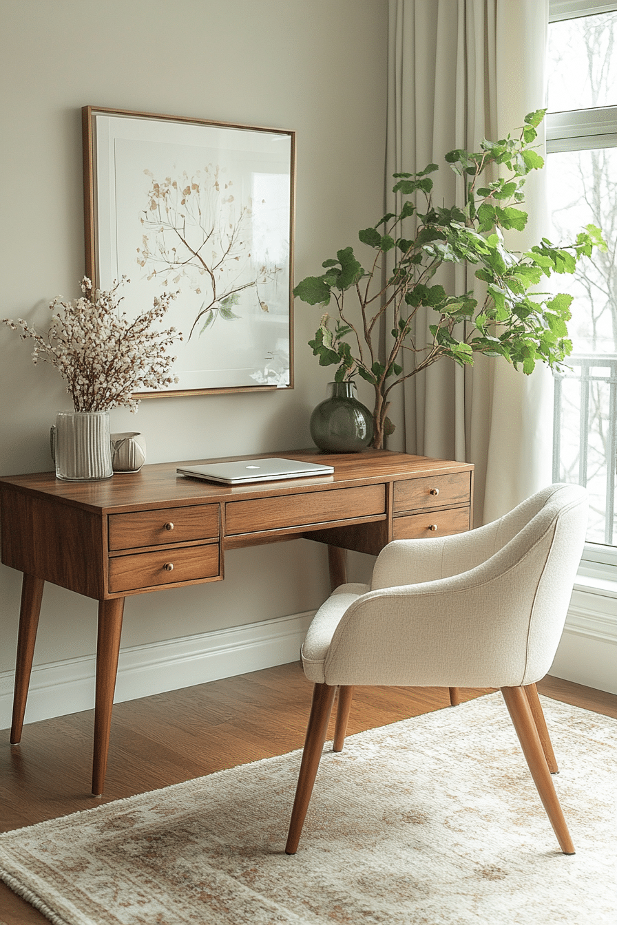 29 Desk in Living Room Ideas That Won’t Compromise Aesthetics