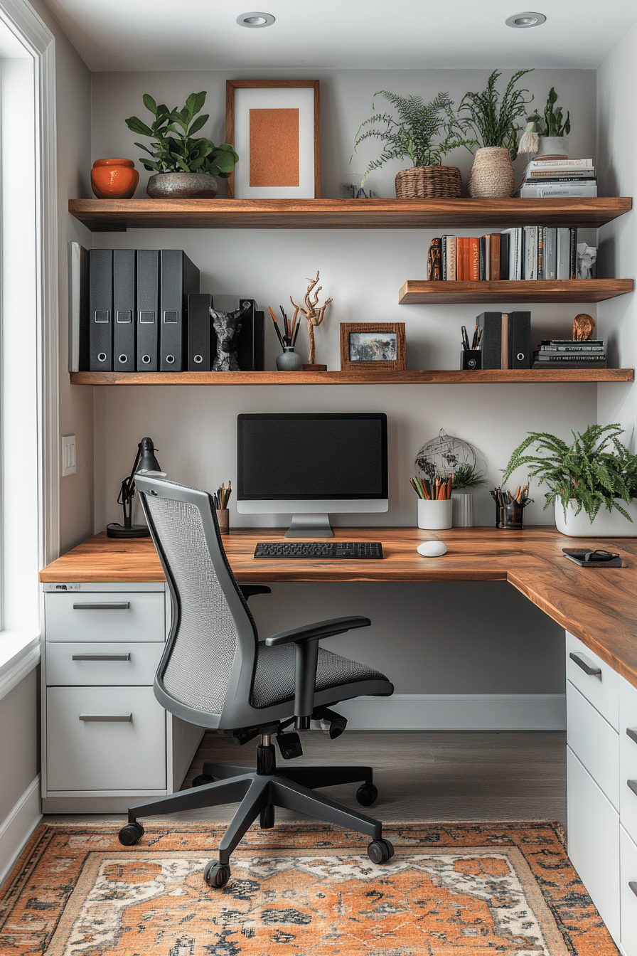 29 Small Office Corner Ideas to Maximize Space and Productivity