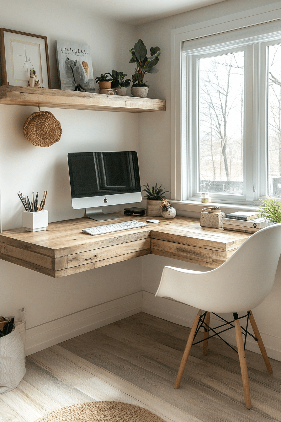 29 Small Office Corner Ideas to Maximize Space and Productivity