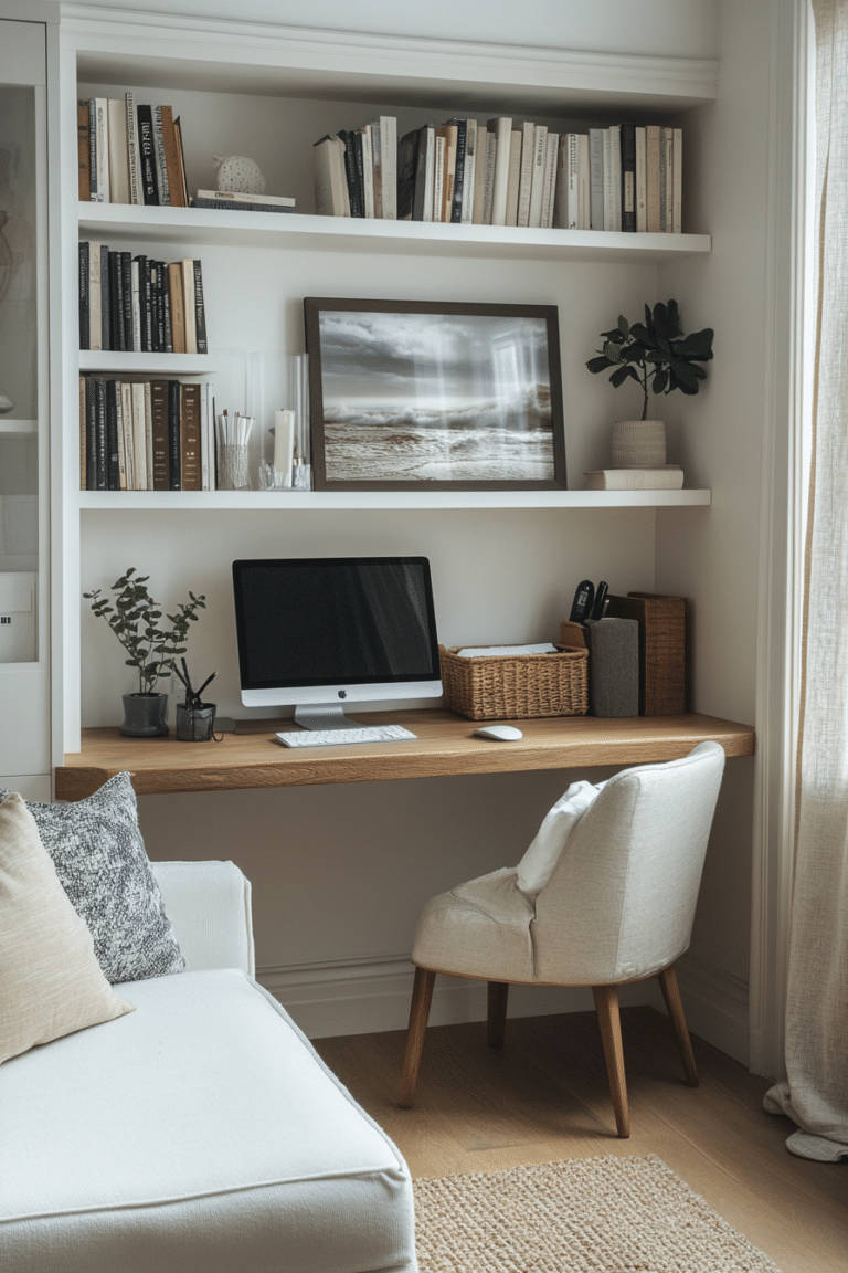 29 Tiny Home Office Space Ideas for Stylish and Compact Workspaces